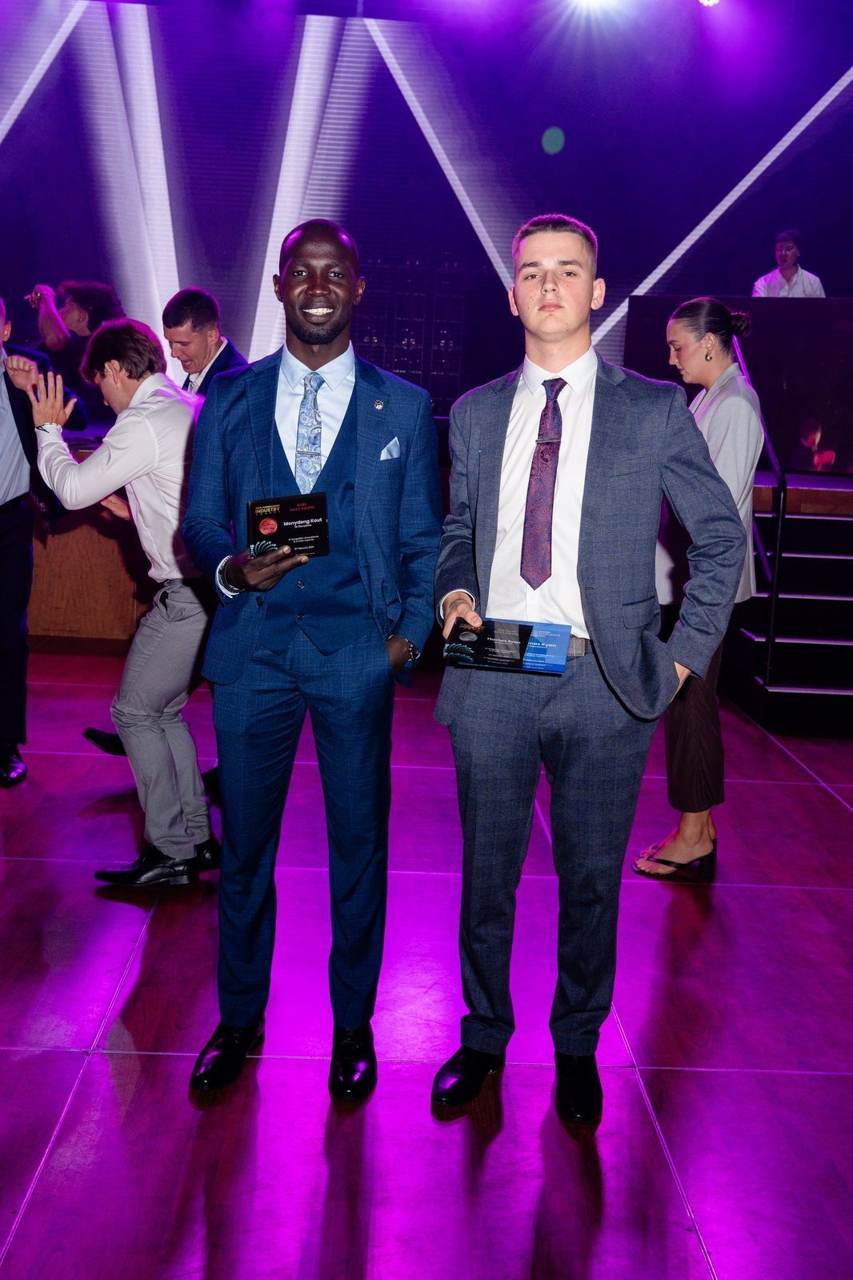 Two award winners on the dance floor