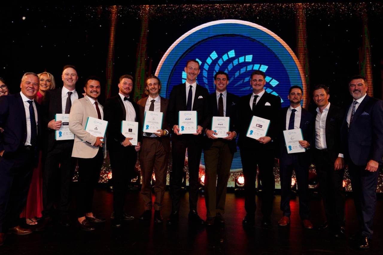 Leaders together on the gala stage